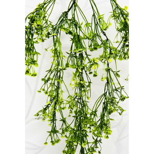 Artificial Hanging <b>Flower</b> Creeper Decorative Green Floral Vine Plant for Home Balcony <b>Wall</b> Indoor Outdoor Decor - Product Image 3