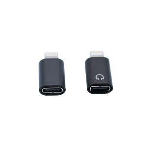Adaptador de audio tipo C hembra a Lightning macho, convertidor digital para auriculares con función de amplificador - Product Image 1