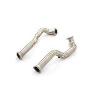 MPER pour Porsche Cayman Boxster 718 GT4 RS Downpipe en titane, son d'échappement agressif, amélioration des performances, Plug and Play