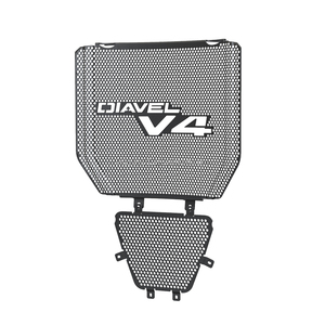 Diavel <span class=keywords><strong>V</strong></span> <span class=keywords><strong>4</strong></span> pour <span class=keywords><strong>Ducati</strong></span> Diavel V4 2023 2024 Accessoires de moto Grille de protection de radiateur en aluminium Grille de protection Protection - Product Image 4