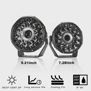 Foco de luz de trabajo de alta potencia, luces cuadradas de conducción diurna, 7, 9 <span class=keywords><strong>pulgadas</strong></span>, 160W, para camión, Tractor, todoterreno - Product Image 2