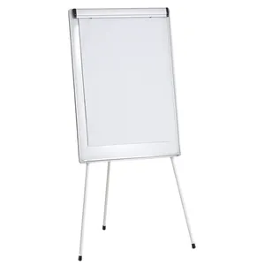 Easel Whiteboard Magnetic Presentation Workplace Whiteboard On Easel Flip Chart With Storage