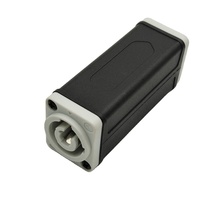 Adaptateur Powercon 3 broches femelle-femelle bleu-blanc, sortie/entrée 3 conducteurs, adaptateur d'extension, connecteur Powercon femelle