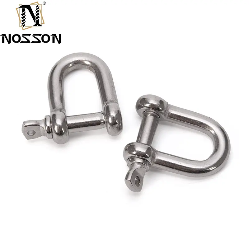 316 Edelstahl Wide D Shackle für marine und industrielle Takelage M5-M12