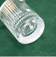 Nouveau design – Flacon de parfum vide en verre de luxe de 100 ml avec pompe pulvérisatrice rechargeable, anti-fuite, finition mate, sérigraphie, diffuseur à bâtonnets