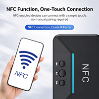 BT 5.3 Audio-Empfänger NFC HIFI Kabelloser Audio-Adapter RCA 3,5mm AUX-Ausgang USB U-Disk-Wiedergabe für Heimstereoanlage