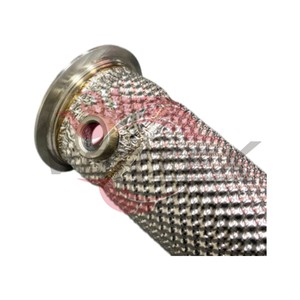 Vortex Stainless Steel High Flow Catted Downpipe Direct Fit for BMW M2 M3 M4 S58 <b>Performance</b> Exhaust Upgrade - Product Image 3