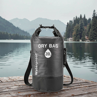 Bolsa seca impermeable plegable con logotipo personalizado para kayak, Camping, escalada, senderismo, expedición, bolsa de almacenamiento