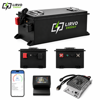 Batterie de chariot de golf au lithium LIRVO 72V 100Ah 150Ah 60V 48V 36V avec chargeur de batterie de chariot de golf – Remplace la batterie de chariot de golf Trojan