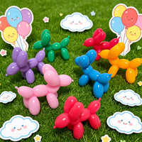 Jouet anti-stress en forme de chien ballon, en caoutchouc souple TPR, balle à presser pour la décompression et la relaxation