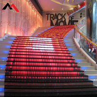 P2.9 P3.9 P4.8 écran d'escalier LED polychrome intérieur écran d'escalier extérieur de haute qualité écran de carrelage à induction