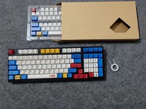 คีย์แคป OEM Profile 126 ปุ่ม แบบ Dye Sublimation ลาย SEED <span class=keywords><strong>GUNDAM</strong></span>  วัสดุ PBT พร้อมตัวอักษรภาษาอังกฤษและญี่ปุ่น - Product Image 5