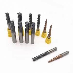 Fresa Plana de Carburo de Tungsteno HRC45/55/60/65 para Router, Herramientas de Fresado de Carburo - Product Image 1