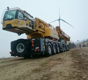 Grue tout-terrain à très grande capacité XCA750, grue mobile de levage super lourd de 750 tonnes pour éoliennes géantes et projets pétrochimiques - Product Image 6