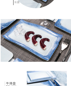 Rectangle Melamine Sushi <strong>Plates</strong> Wholesale <strong>Christmas</strong> <strong>Eve</strong> Plastic Party <strong>Plates</strong> - Product Image 5