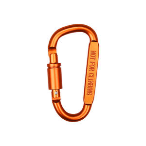 Mousqueton en alliage d'aluminium de type D Axel, capacité de charge de 5 kN, pour randonnée en plein air, sac à dos, bouteille, boucle de sécurité, utilisation universelle - Product Image 2