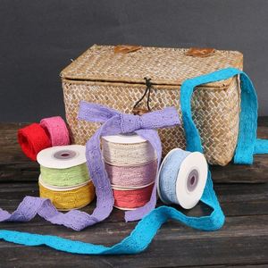 Ruban de dentelle brodé doux de haute qualité de 2,5 cm pour l'embellissement des chemisiers et des blouses, 10 yards/rouleau - Product Image 1