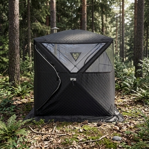 Tente <span class=keywords><strong>de</strong></span> camping portable pliable pour la pêche sur glace, tente <span class=keywords><strong>de</strong></span> sauna à vapeur multi-usages - Product Image 1