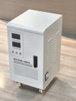TND/SVC 10kva Regulator Tegangan Servo AC Satu Fasa Stabilisator AVR 220v Tembaga