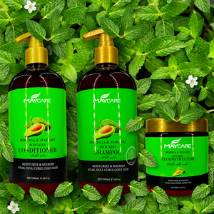 Champú Anticaspa Hidratante Maycare al por Mayor de Fábrica con Biotina y Colágeno de Aguacate, Nutre e Hidrata, ¡Venta Caliente! - Product Image 6