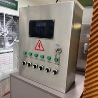 Boîtier de commande pour ventilateur d'extraction anti-fumée, dispositif de contrôle électrique