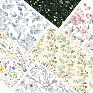 Creation Of Time And Space Peel & Stick Wallpaper Floral Pattern Self Adhesive Waterproof For Wall Decoration - Product Image 5