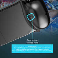 Nuevo controlador de consola de juegos inalámbrico con mango estirable Joystick telescópico Compatible con PS4 Switch PC IOS Android