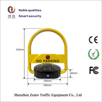 Zento équipement d'énergie solaire sans fil étanche application mobile télécommande bloc de stationnement verrouillage automatique du parking