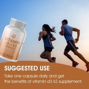 Ventes chaudes de vitamines et de compléments alimentaires OEM ODM, capsules de vitamine D3 K2 MK7 - Product Image 5