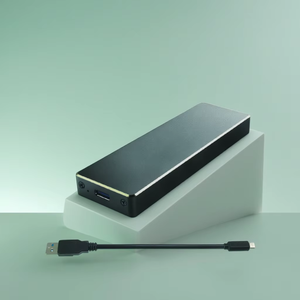 AOTECH OEM品牌Type-C NVME PCIe SSD外壳铝合金USB3.<span class=keywords><strong>2</strong></span> Gen2 10Gbps外置硬盘盒2280尺寸1年 - Product Image 3