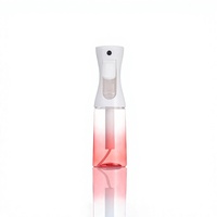 Pulverizador de Cabello Profesional para Salón, 200ml/300ml, Forma de Cilindro, Zhejiang, Niebla Continua Ultrafina, Botella Transparente de PP/PET