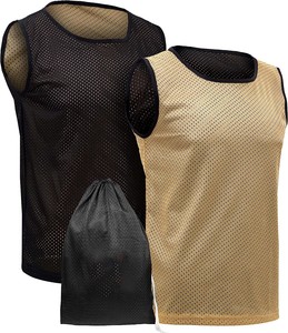 Custom Reversible Pinnies Football Soccer <strong>Training</strong> Vest Team Scrimmage Practice Jersey Reversible <strong>Training</strong> <strong>Bib</strong> - Product Image 4