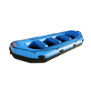 Nuovo OEM rib boat 3.8m gommone in fibra di vetro a remi pontone belly boat con Kit di riparazione - Product Image 2