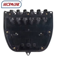 IP68 al aire libre 18 puertos 1x16 PLC Splitter 1x2 FBT HW para caja de terminación de distribución de fibra óptica preconectorizada SC