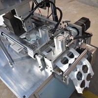 Machine automatique à ultrasons pour la fabrication de houppettes de maquillage, ligne de production de houppettes à poudre cosmétique pour la fabrication d'éponges de beauté