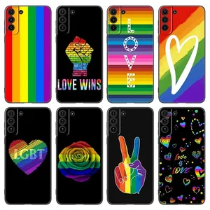 1000 + projetos personalizados Gay Lesbian LGBT Rainbow Case para Samsung S24 A71 A23 A25 A14 A05 A04S Impressão UV Sublimação Telefone Case