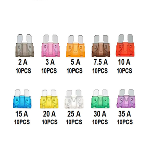 HYST 100PCS Made in China 2A-35A Medium-sized Auto <strong>Fuses</strong> 10 Specifications of Igniters Headlights <strong>air</strong> Conditioning <strong>Fuse</strong> Inserts - Product Image 2
