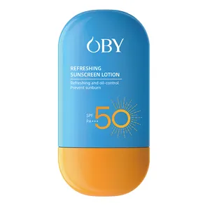 OBY护肤支持定制凝胶防晒霜长时间保护皮肤防晒spf 90护肤品身体防晒霜
