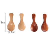 Offre Spéciale Mini Cuillères En Bois 10g Condiment Scoop Couverts pour Café Thé Sucre Sel Cuisine Cuisine Gadgets