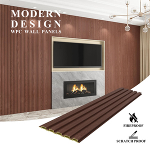 Transformez votre KTV avec des panneaux rainurés WPC pour intérieur, offrant des performances acoustiques supérieures et des designs élégants de bords rainurés. - Product Image 2