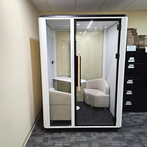 2026 Comine Modern Luxury Residential Prefabricated Modular Office Pods <b>With</b> Aluminum Frame and Privacy Features M High Sound In - Product Image 2