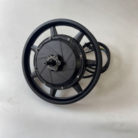 Moteur de moyeu 120KM/H 14x2.125 pour roue de vélo électrique 48V 60V 72V 1500W-3500W, sans balais, haute vitesse 1200RPM pour trottinette électrique