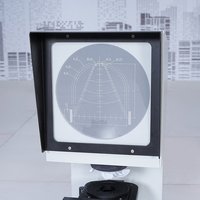 Charpy Notch Projector & Optical Comparator High-Precision VNotch Detection System