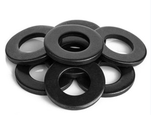 ISO tiêu chuẩn tùy chỉnh Silicone/NBR/SBR/EPDM cao su con dấu máy giặt sản phẩm cao su khác màu đen phẳng cao su vòng máy giặt Gasket - Product Image 2