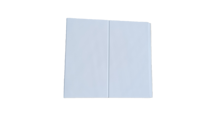 Clôture de ferme en PVC facile à assembler, écologique, imperméable, blanche, treillis pour la décoration de la cour avec un design 3D