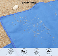 Serviette de voyage en microfibre super absorbante à séchage rapide pour le camping – Offre spéciale