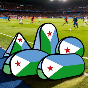 Djibouti Oval Pop up <b>Banner</b> Warp-knitted Fabric for Outdoor Advertising Promotion Outdoor Tent - Product Image 4