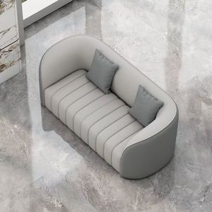 Muebles de Salón Modernos y Cómodos - Conjunto de Sofás Seccionales Tipo Chaise Longue para Sala de Estar, Salón de Uñas, Salón de Belleza, Área de Espera - Product Image 3