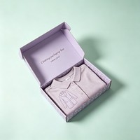 Boîte d'expédition en gros pour cadeaux, vêtements, t-shirts, emballages de vêtements, accessoires de confection de robes, sous-vêtements