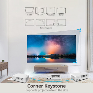 Byintek hội nghị không dây máy chiếu 5200 Ansi LU800-W kết nối máy chiếu không dây 3LCD dọc chuyển máy chiếu laser - Product Image 4